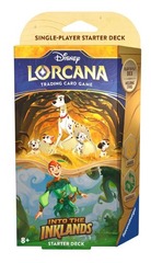 Disney Lorcana: Into the Inklands Starter Deck - Amber/Emerald Peter Pan & Pongo